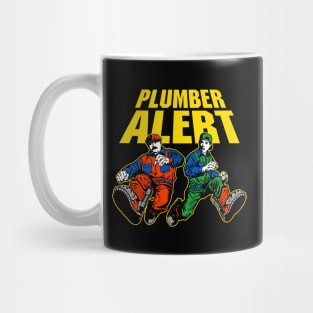 PLUMER ALERT SECOND-WARNING / Black variant Mug